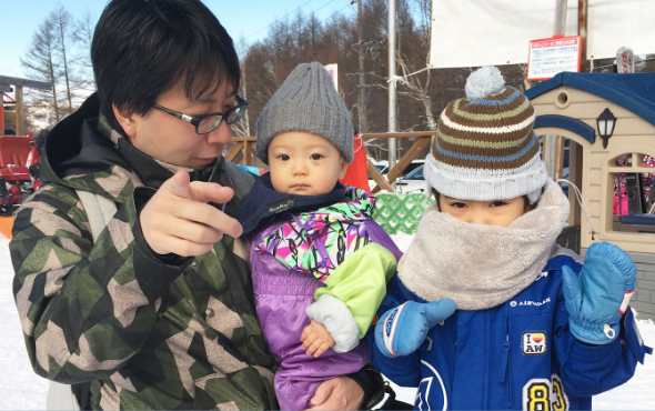 子どもと過ごす時間を大切にしています